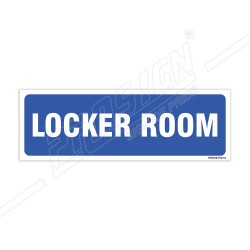 Locker Room Sign| Protector FireSafety