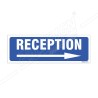 Reception Right Arrow Sign| Protector FireSafety