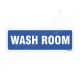 Wash Room Sign