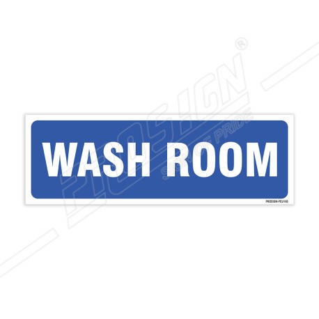 Wash Room Sign| Protector FireSafety