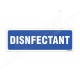 Disinfectant Sign