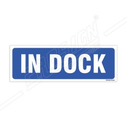 In Dock Sign| Protector FireSafety