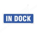 In Dock Sign| Protector FireSafety