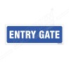 Entry Gate Sign| Protector FireSafety