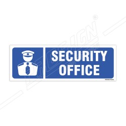 Security Office Sign| Protector FireSafety