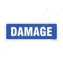 Damage Sign| Protector FireSafety