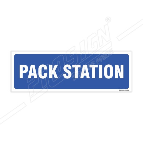 Pack Station Sign| Protector FireSafety