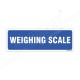 Weighing Scale Sign