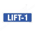 Lift-1 Sign| Protector FireSafety