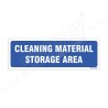 Cleaning Material Storage Area Sign| Protector FireSafety