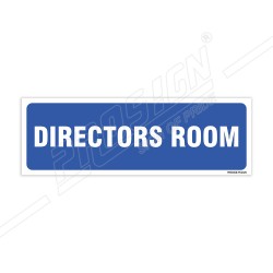 Director Room Sign| Protector FireSafety