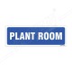 Plant Room Sign