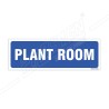 Plant Room Sign| Protector FireSafety