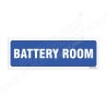 Battery Room Sign| Protector FireSafety