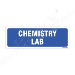 Chemistry Lab Sign| Protector FireSafety