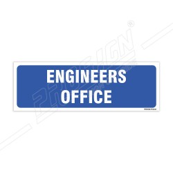 Engineers Office Sign| Protector FireSafety