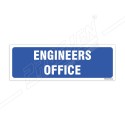 Engineers Office Sign| Protector FireSafety