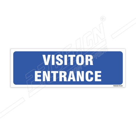 Visitor Entrance Sign| Protector FireSafety