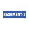 Basement -2 Sign| Protector FireSafety