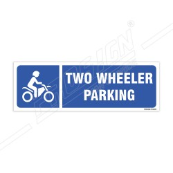 Two Wheeler Parking Sign| Protector FireSafety