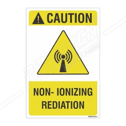 Caution Non Ionizing Radiation Sign| Protector FireSafety