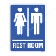 Rest Room Sign