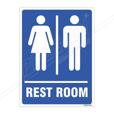 Rest Room Sign| Protector FireSafety