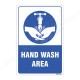 Hand Wash Area Sign