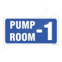 Pump Room -1 Sign| Protector FireSafety