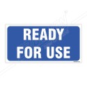 Ready For Use Sign| Protector FireSafety