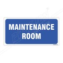 Maintenance Room Sign| Protector FireSafety