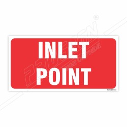 Inlet Point Sign| Protector FireSafety