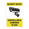 Surveillance Camera In Use Sign| Protector FireSafety