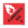 Flammable Gas 2 Sign| Protector FireSafety