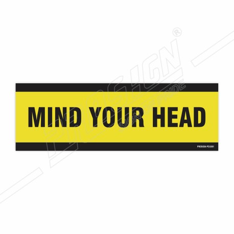 Mind Your Head Sign| Protector FireSafety