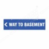 Way To Basement Sign| Protector FireSafety