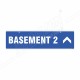 Basement 2 Sign