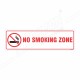 No Smoking Zone Sign