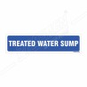 Treated Water Sump Sign| Protector FireSafety