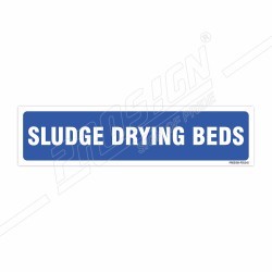 Sludge Drying Beds Sign| Protector FireSafety