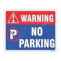 Warning No Parking Sign| Protector FireSafety