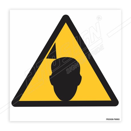 Mind Your Head Warning Sign| Protector FireSafety