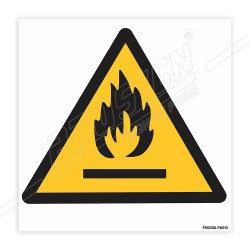 Flammable Warning Sign| Protector FireSafety