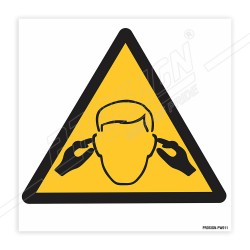Danger Noise Warning Sign| Protector FireSafety