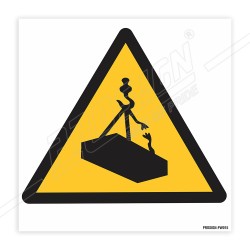 Crane Working Overhead Warning Sign| Protector FireSafety
