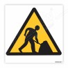 Men Working Ahad Warning Sign| Protector FireSafety