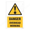 Danger Overhead Working Sign| Protector FireSafety