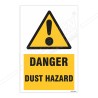 Danger Dust Hazard Warning Sign| Protector FireSafety