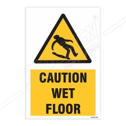 Caution Wet Floor Warning Sign| Protector FireSafety