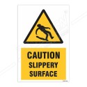 Caution Slippery Surface Warning Sign| Protector FireSafety